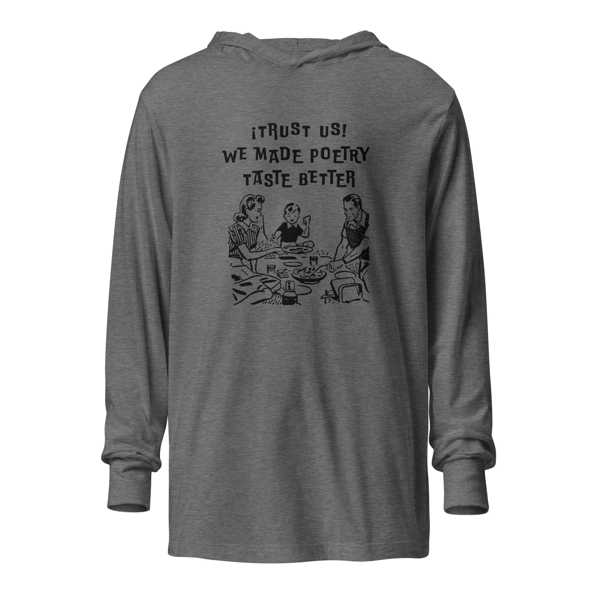 Trust Us Hooded long-sleeve tee Trust Us Hooded long-sleeve tee